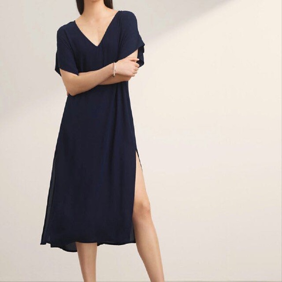 Aritzia Babaton Jessie Dress in Navy XS - Picture 2 of 6